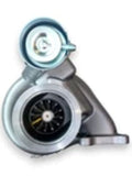 High Pressure New Turbocharger ZEKI T1244-01 | Garrett GTA4294 Replacement for Caterpillar CAT C15 ACERT Diesel Engine | Direct Bolt-On OEM Fit with Wastegate Actuator