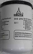4137456 GENUINE DEUTZ SPIN-ON FUEL FILTER - Test Calibration